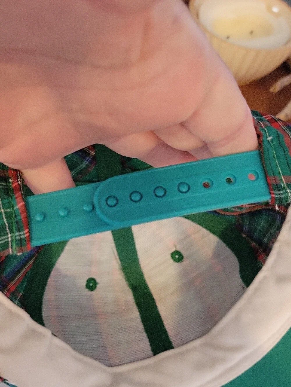 Rare Vintage Orlando Cubs Plaid Baseball Snap-back Cap - Green Teal
